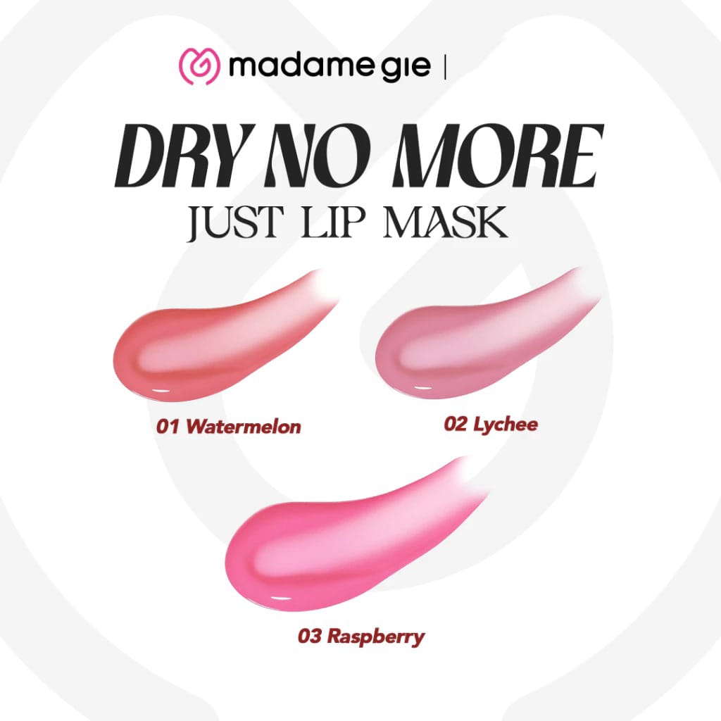 Madame Gie Sweet Lip Mask 10gr - 03 Raspberry