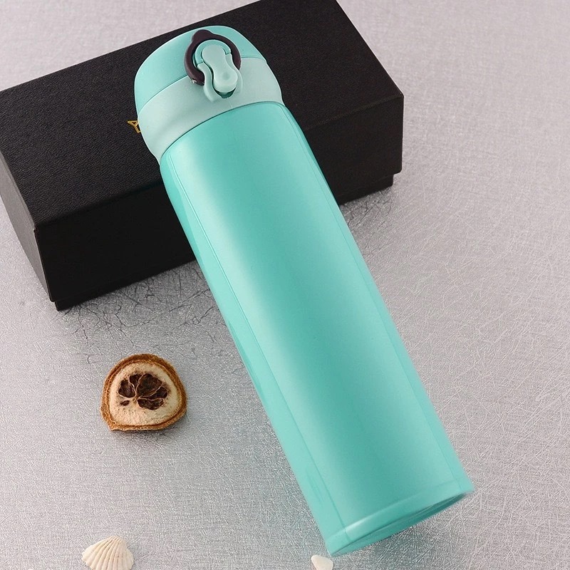 Termos KANCING POLOS 500ml - TOSCA (Botol Minum Tahan Panas & Dingin)
