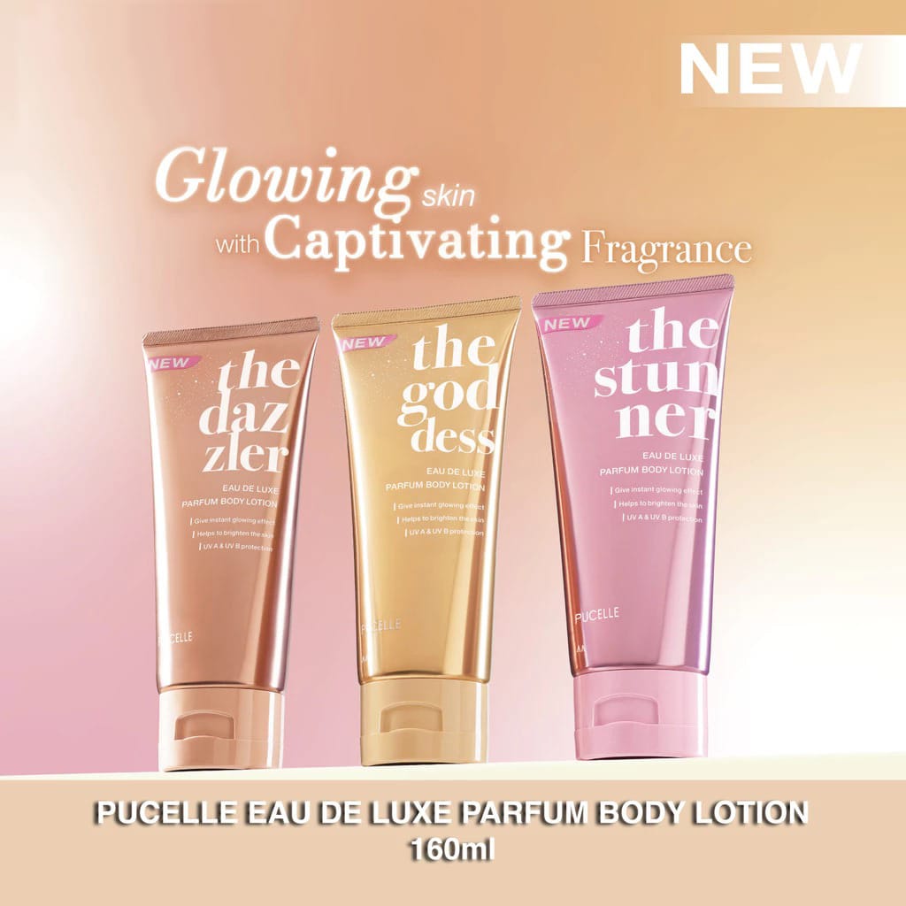 Pucelle Eau De Luxe Parfum Body Lotion 160ml - The Stunner