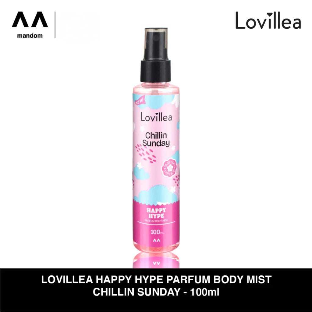 Lovillea Happy Hype Parfum Body Mist 100ml - Chillin Sunday