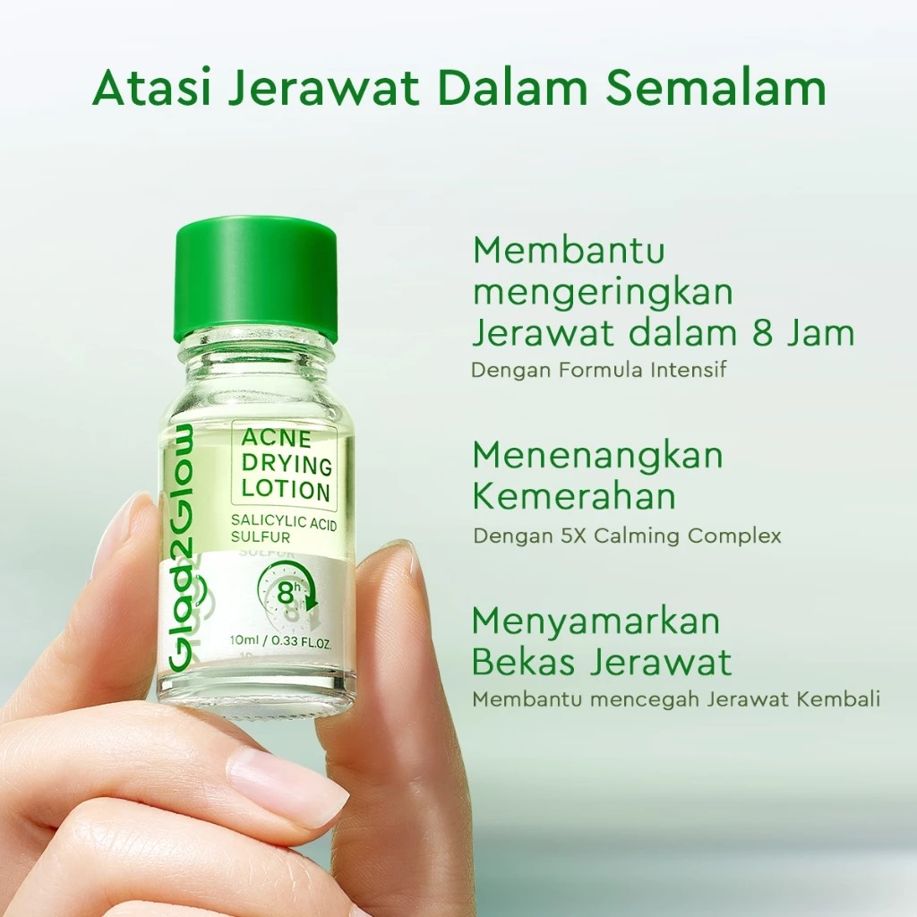 Glad 2 Glow Acne Drying Lotion 10ml
