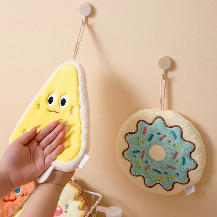 Handuk Tangan Mini Motif - KEJU (Lap Tangan / Serbet / Wash Cloth) (22cm x 17cm)