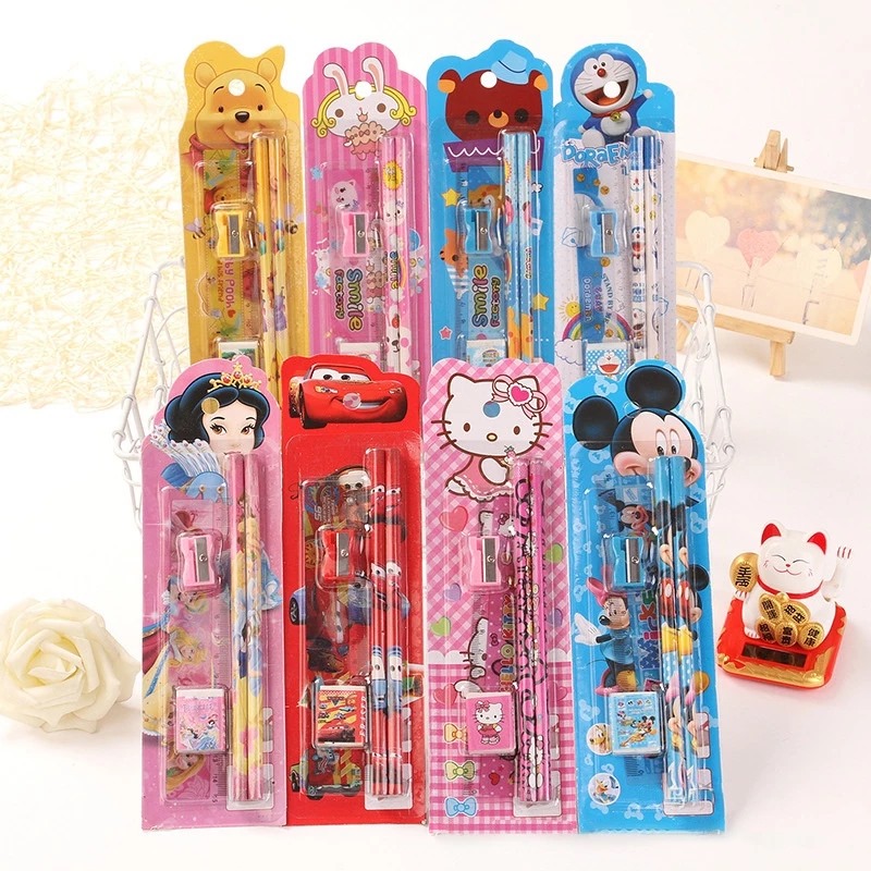 Alat Tulis Karakter Set Mini 5in1 - DORAEMON