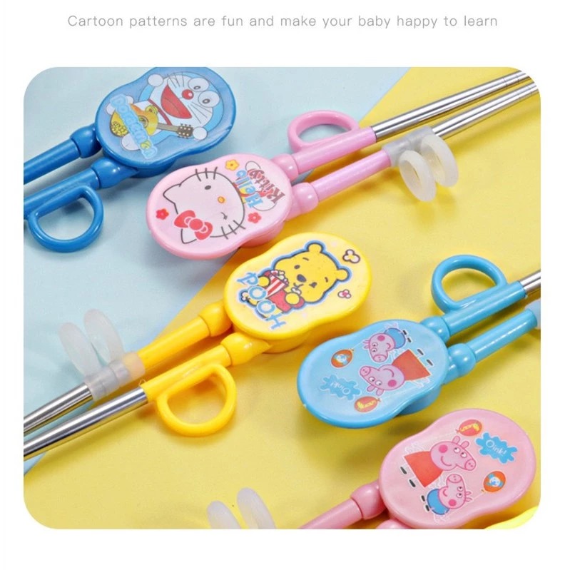 Sumpit Belajar Anak - POOH (Sumpit Anak Kartun)