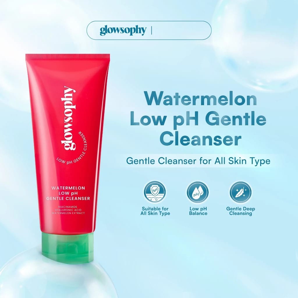 Glowsophy Watermelon Low pH Gentle Cleanser 120ml
