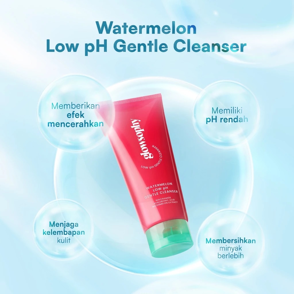 Glowsophy Watermelon Low pH Gentle Cleanser 120ml