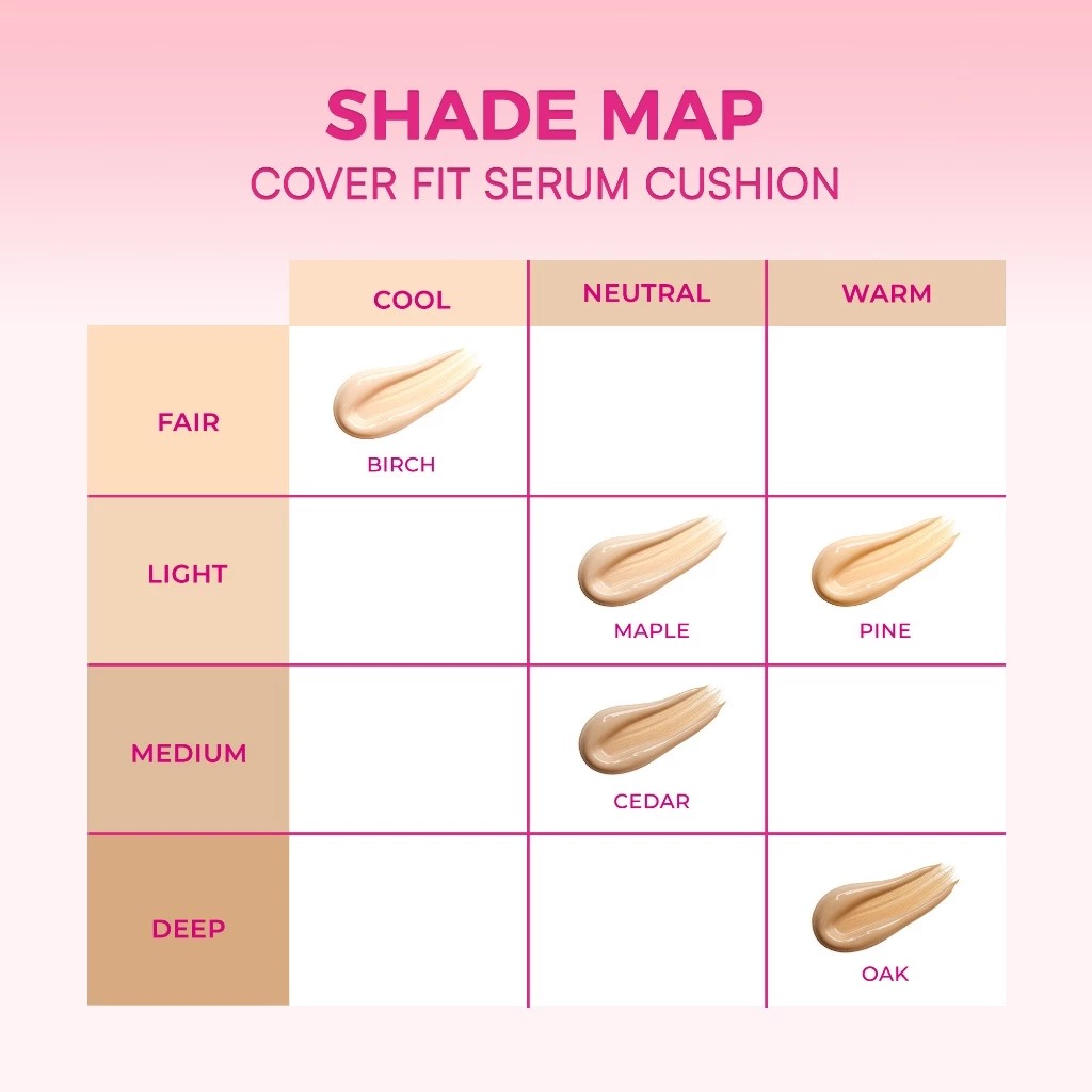 Glowsophy Cover Fit Serum Cushion 11gr - Birch