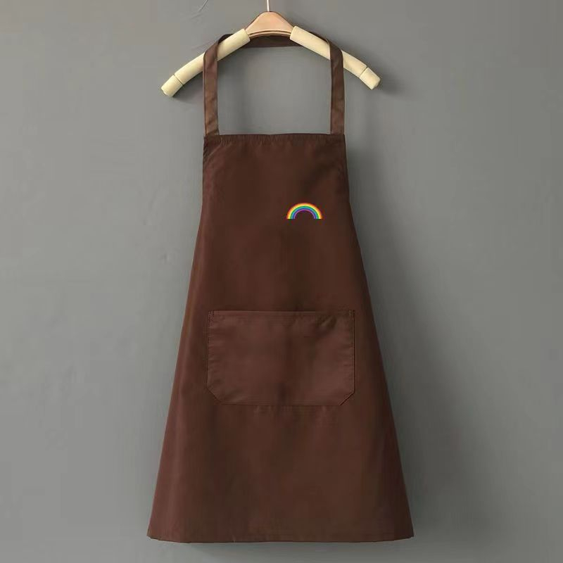 Celemek Masak Polos PVC Premium - HITAM (Apron Masak Anti Air)