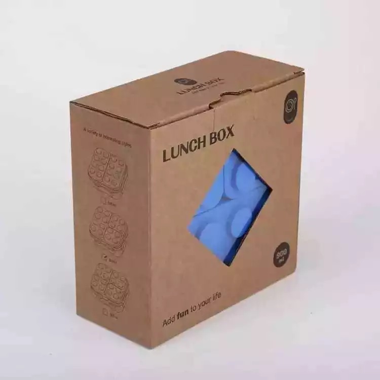 Lunch Box Anak Set Blocks KOTAK 3 Sekat 900ml (Free Sendok) - Kotak Makan Bekal (A913)