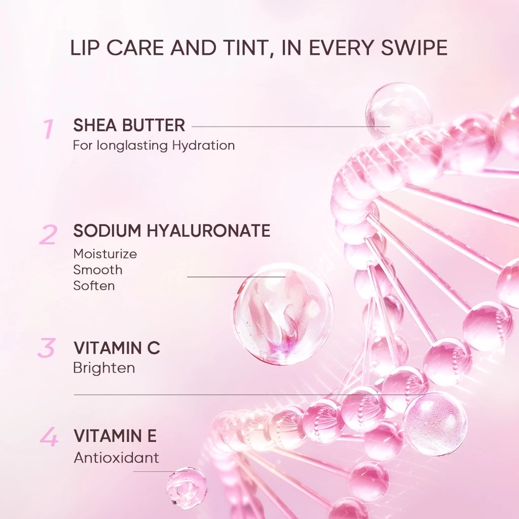 Skintific Brightening Lip Serum 6.5ml - Pink Berry