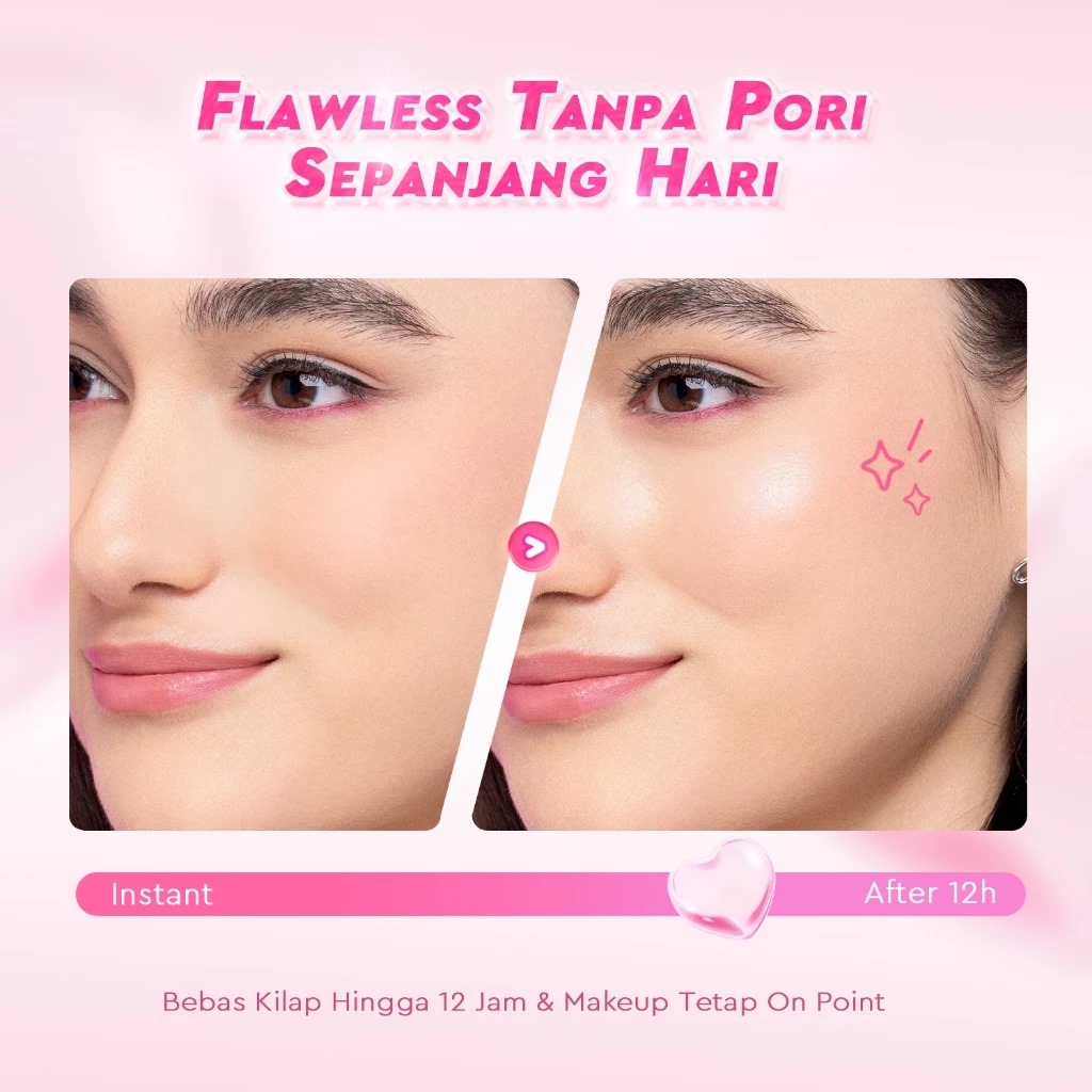 Glad 2 Glow Perfect Blur & Cover Loose Powder 8gr - 01 Marshmallow
