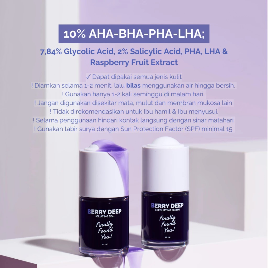 Finally Found You! Berry Deep Exfoliating Serum 20ml