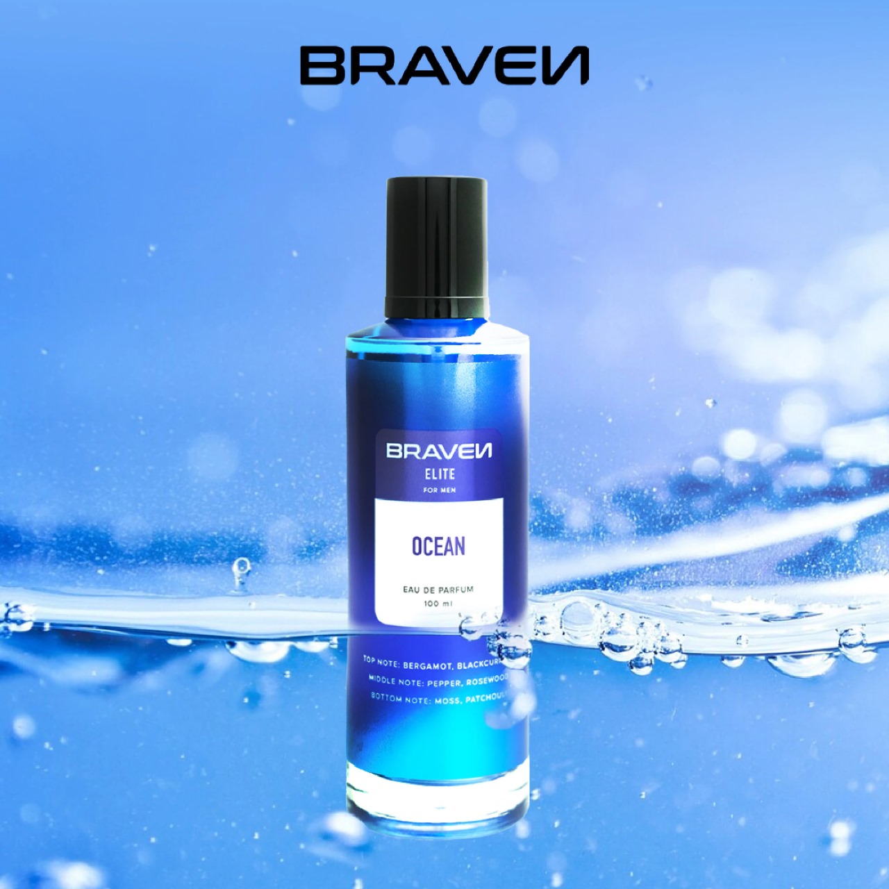 Braven Elite Eau De Parfum 100ml - Ocean