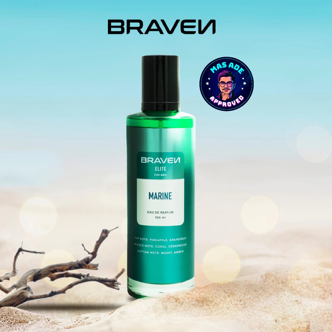 Braven Elite Eau De Parfum 100ml - Marine