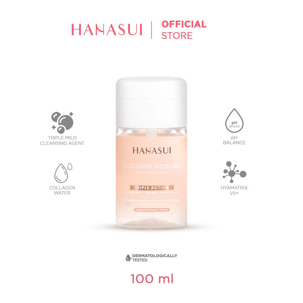 HANASUI Collagen Micellar Cleansing Water 100ml