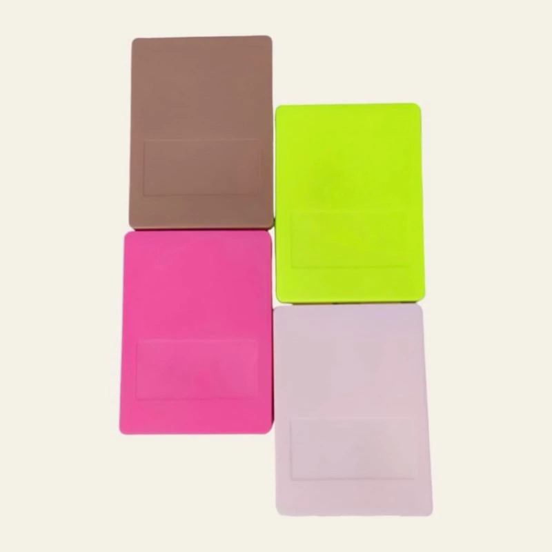 Kuas Makeup 5in1 + Cermin - HIJAU (Brush Makeup Set Portable With Box)