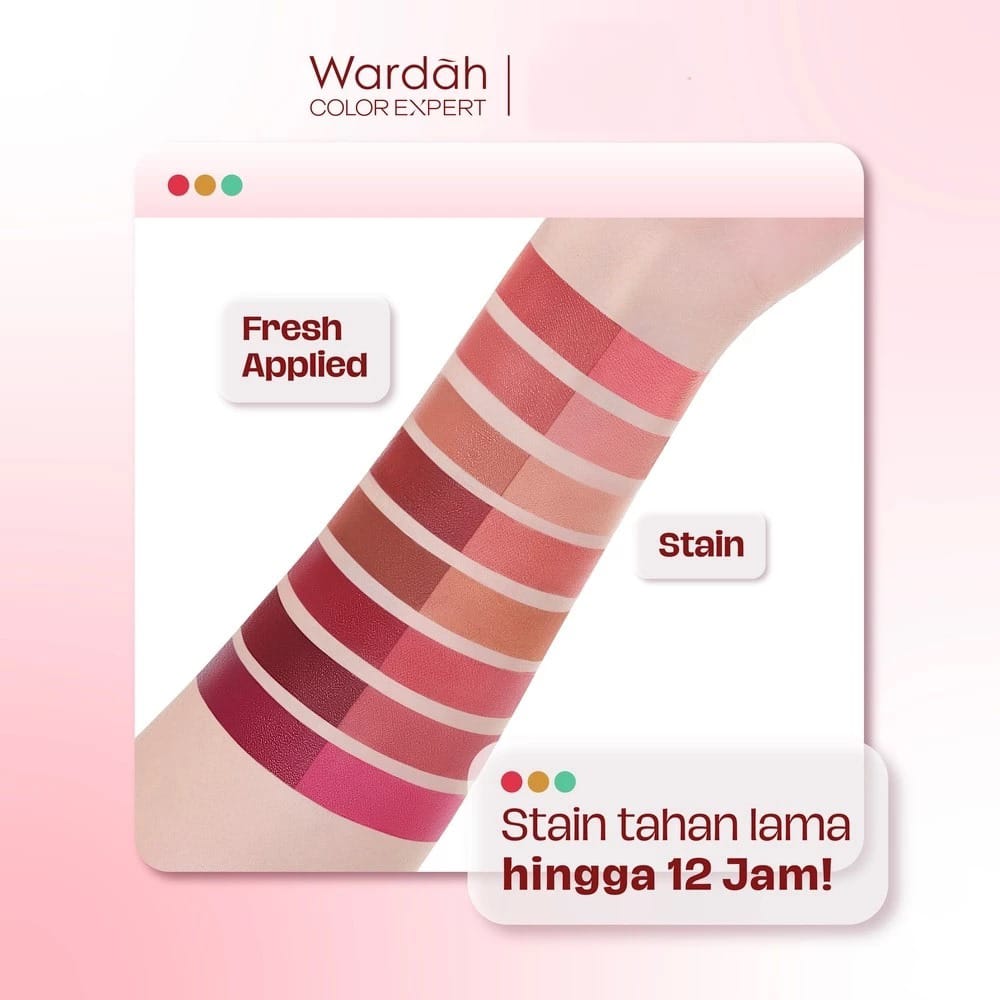 Wardah Airbrush Lip Tint 3gr - 01 Roseivy