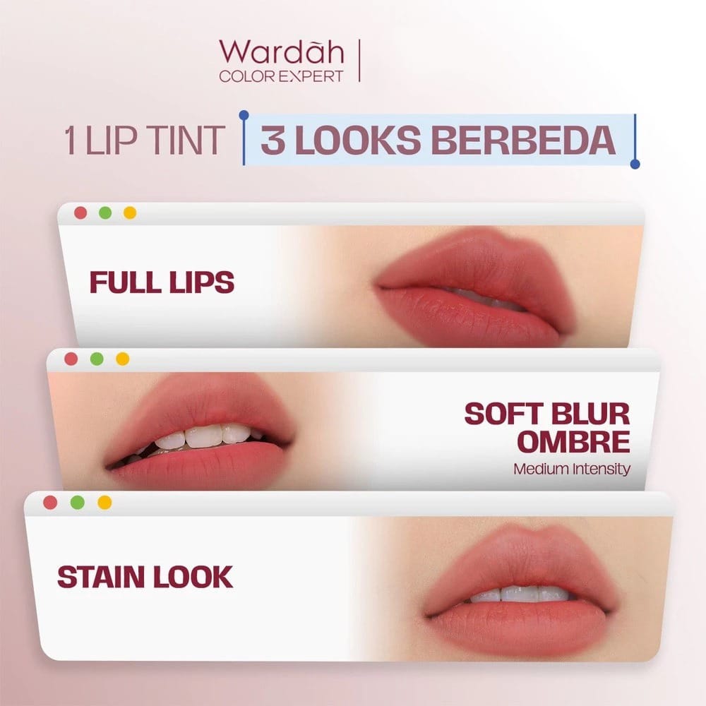 Wardah Airbrush Lip Tint 3gr - 01 Roseivy
