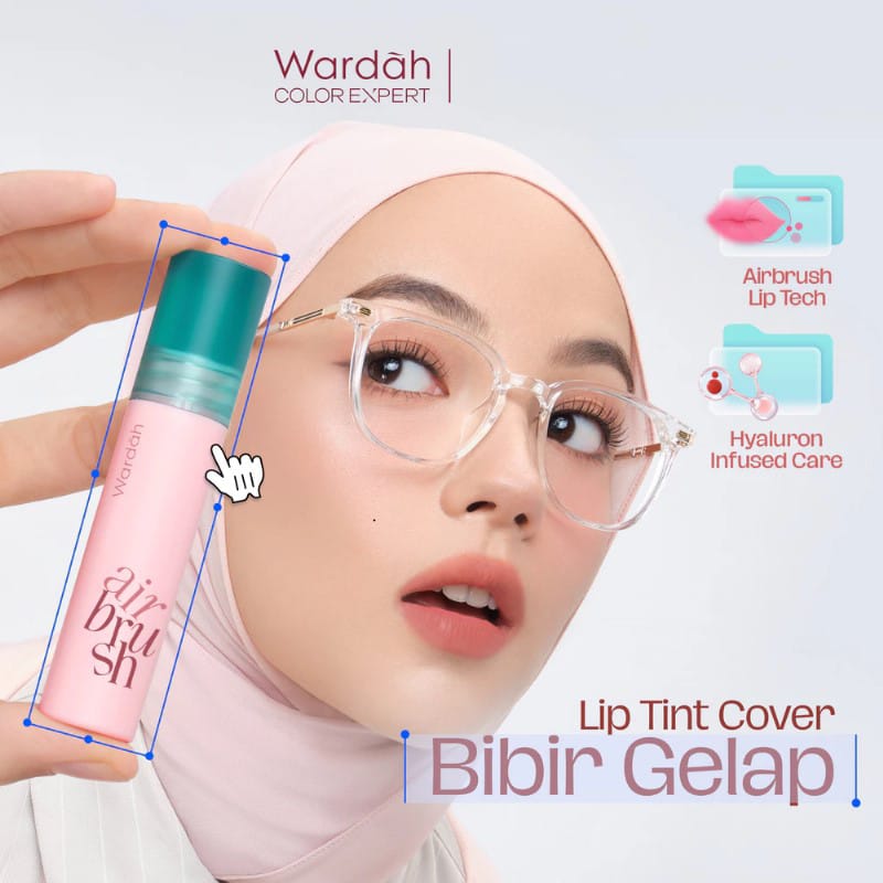 Wardah Airbrush Lip Tint 3gr - 03 Peachsun