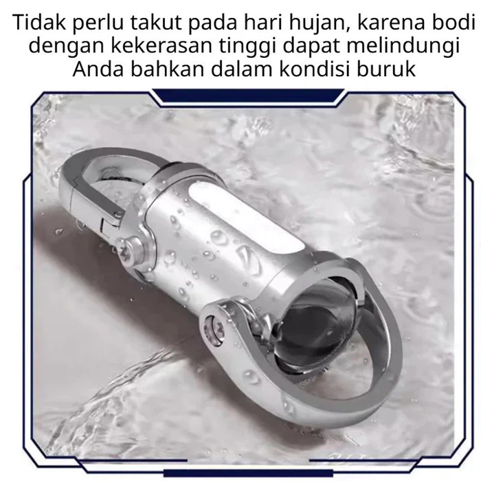 Keychain Flashlight S008 Type-C Charger (Lampu Senter Gantungan Mini)