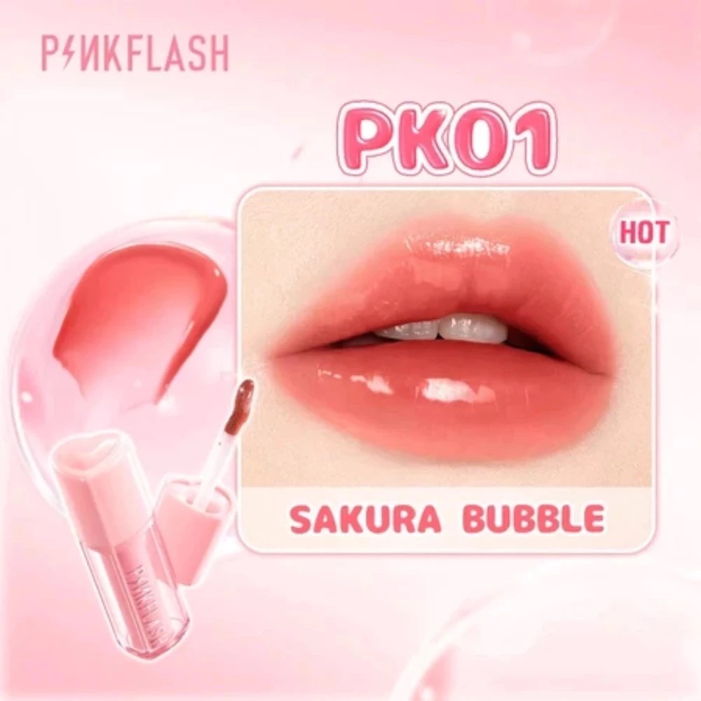 Pinkflash Watery Transferproor Lip Cream 2gr - PK01