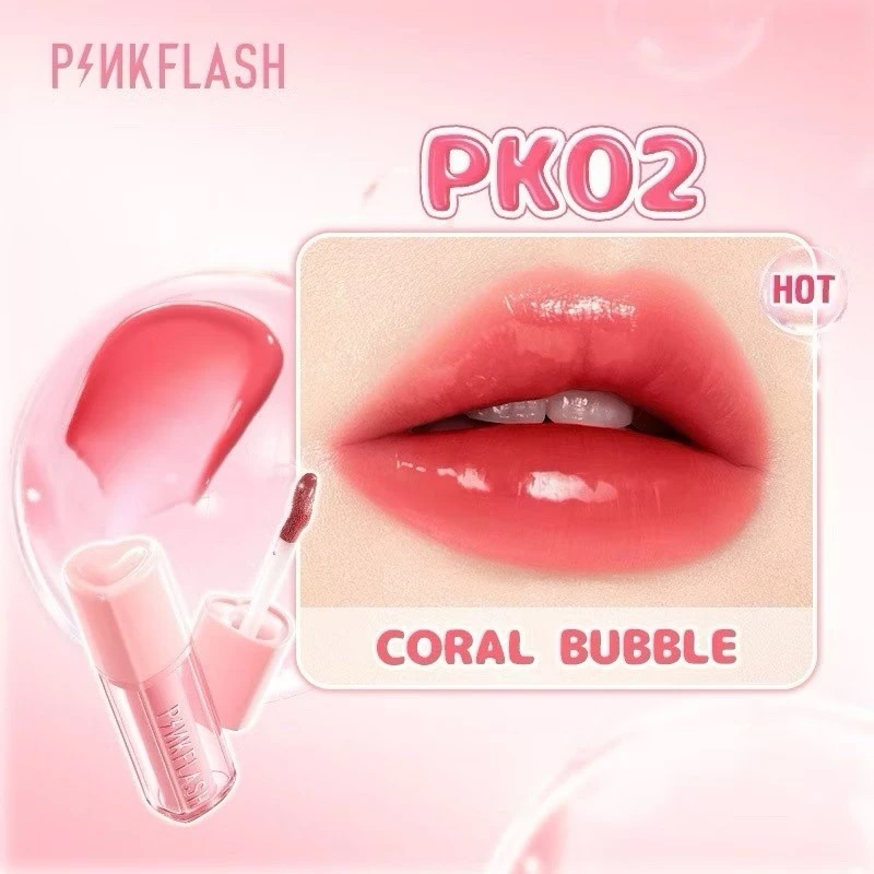 Pinkflash Watery Transferproor Lip Cream 2gr - PK02