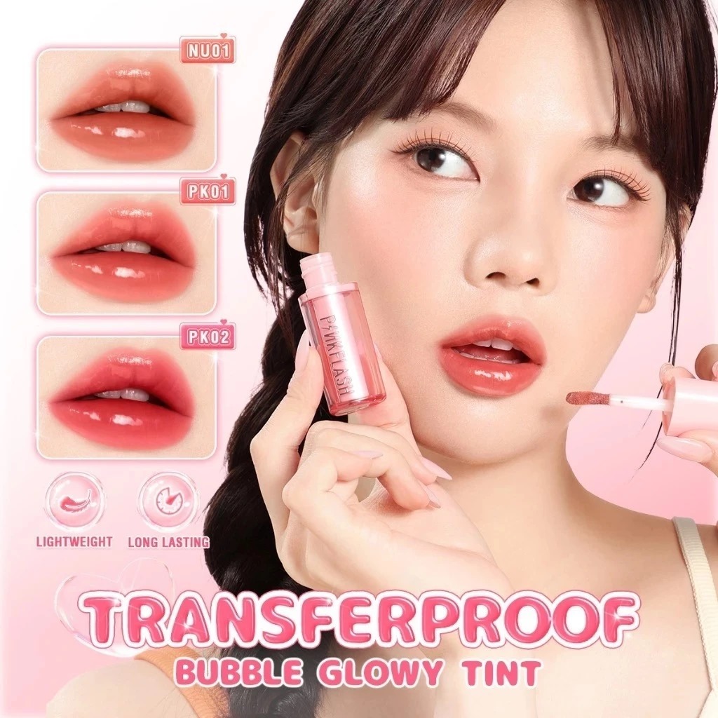Pinkflash Watery Transferproor Lip Cream 2gr - PK03