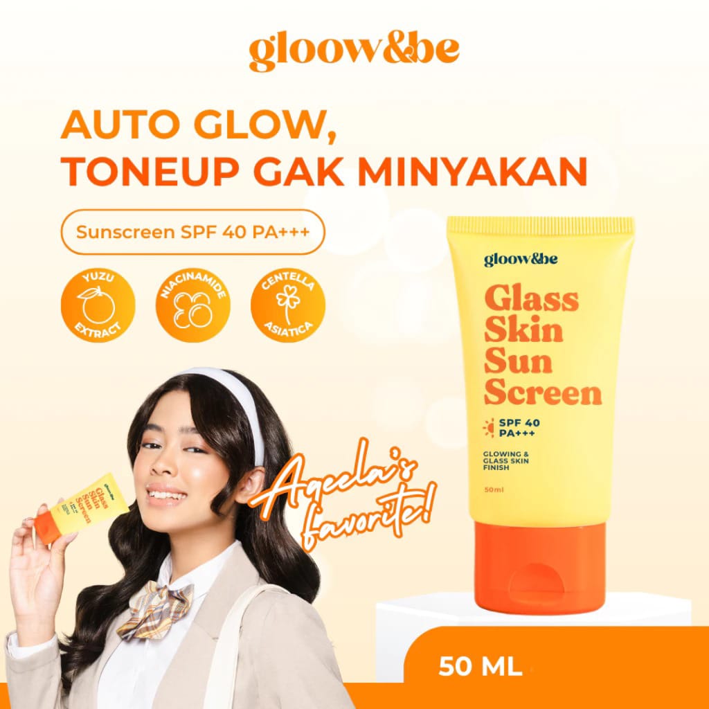 Gloow&be Glass Skin Sunscreen SPF40 PA+++ 50ml
