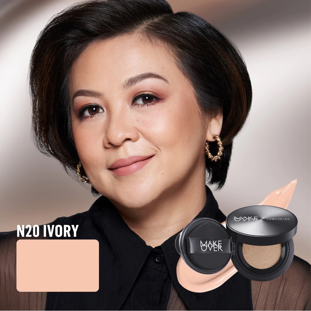 Make Over Powerstay Sync Matte Cushion 24H Strongwear 12gr - N20 Ivory