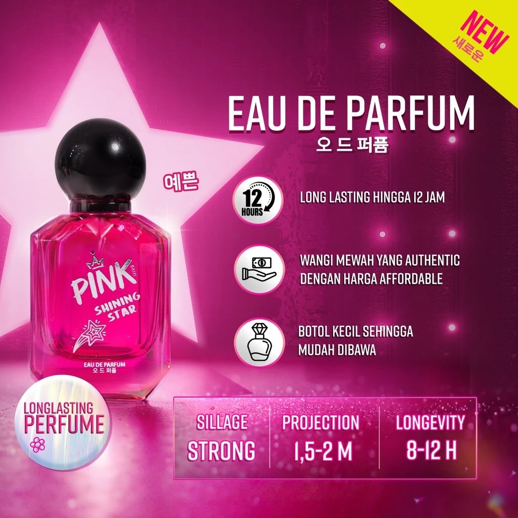 Pink Skin Eau De Parfum 30ml - Shining Star
