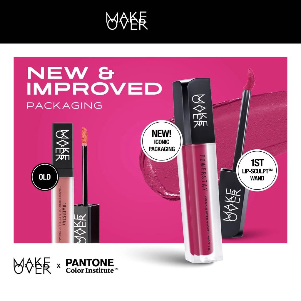 Make Over Powerstay Transferproof Matte Lip Cream - B40 Authentic