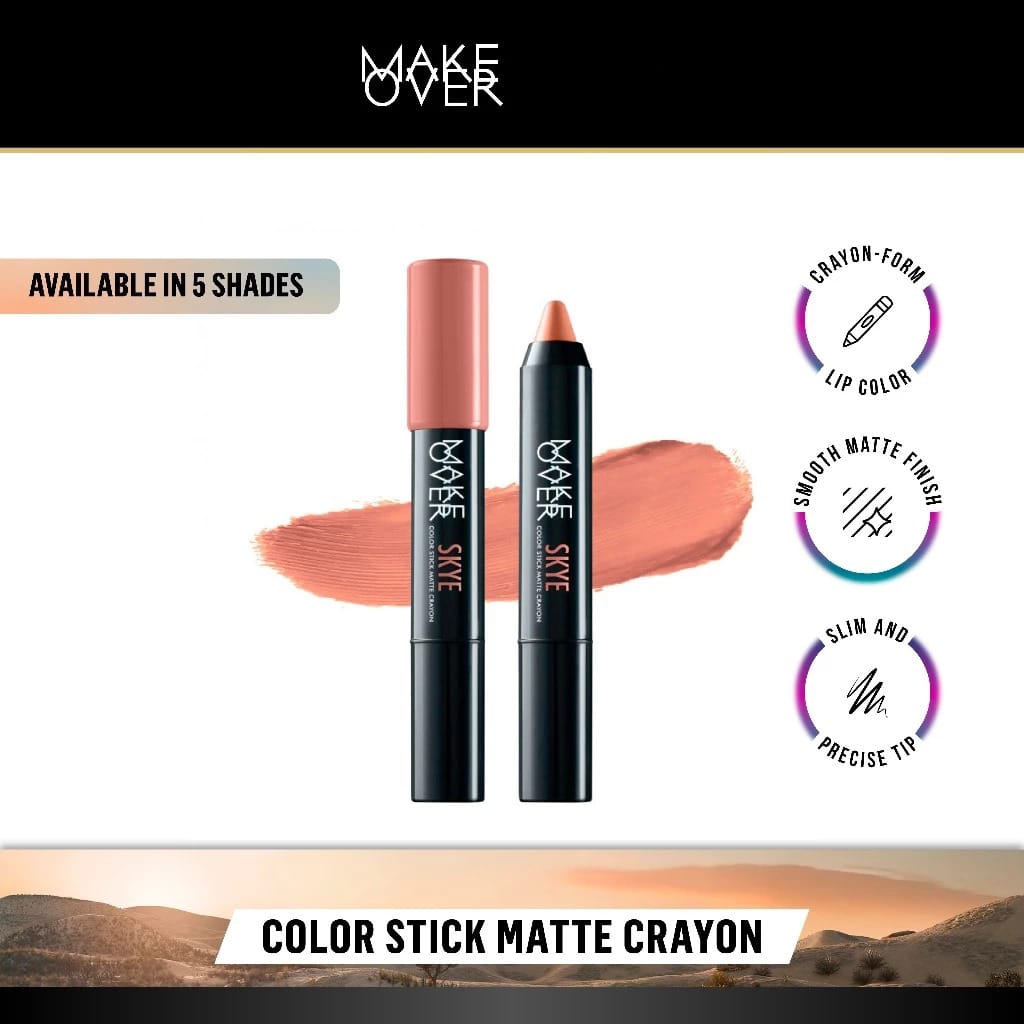 Make Over Color Stick Matte Lip Crayon - 103 Harper