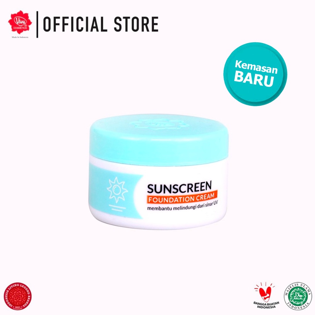 Viva Sunscreen Foundation UV Filter 22gr