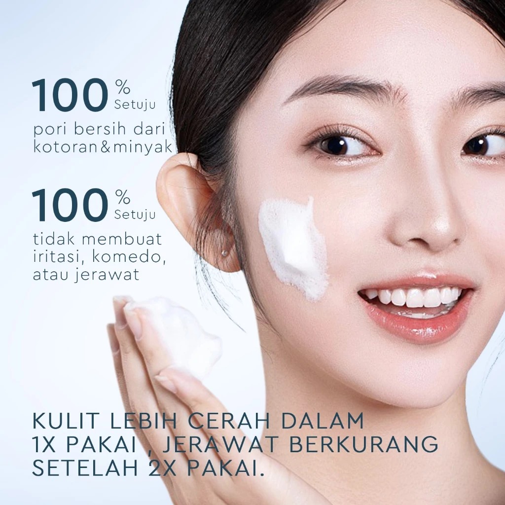 Glad 2 Glow Cleanser - Deep Pore Clean Facial Wash 70ml