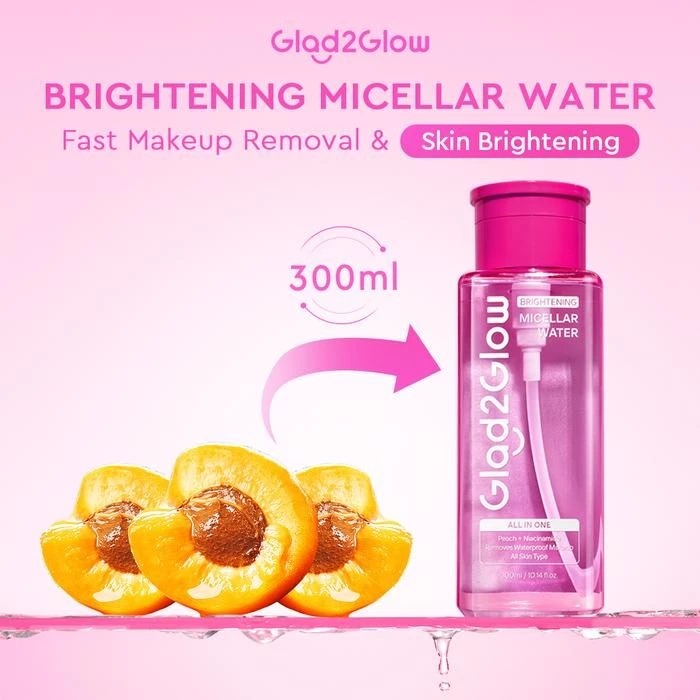 Glad 2 Glow Micellar Water - Brightening 300ml