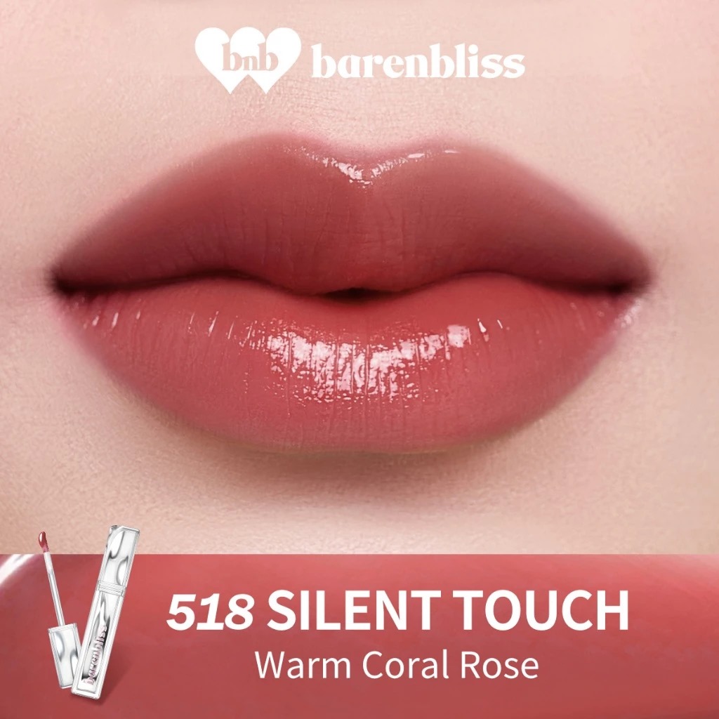 BNB Barenbliss Aura Mood Transferproof Vinyl Lip Cream 2,5ml - 518 Silent Touch