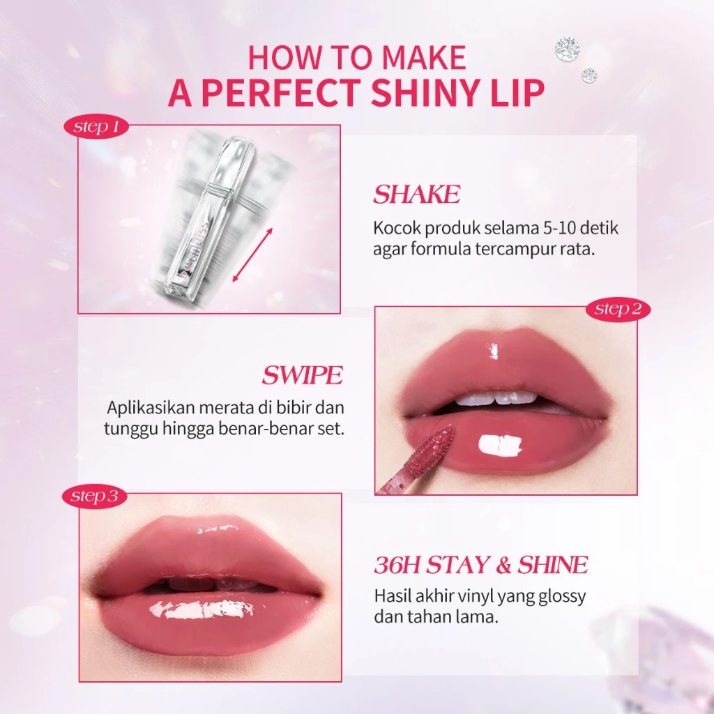 BNB Barenbliss Aura Mood Transferproof Vinyl Lip Cream 2,5ml - 600 Midnight Talk