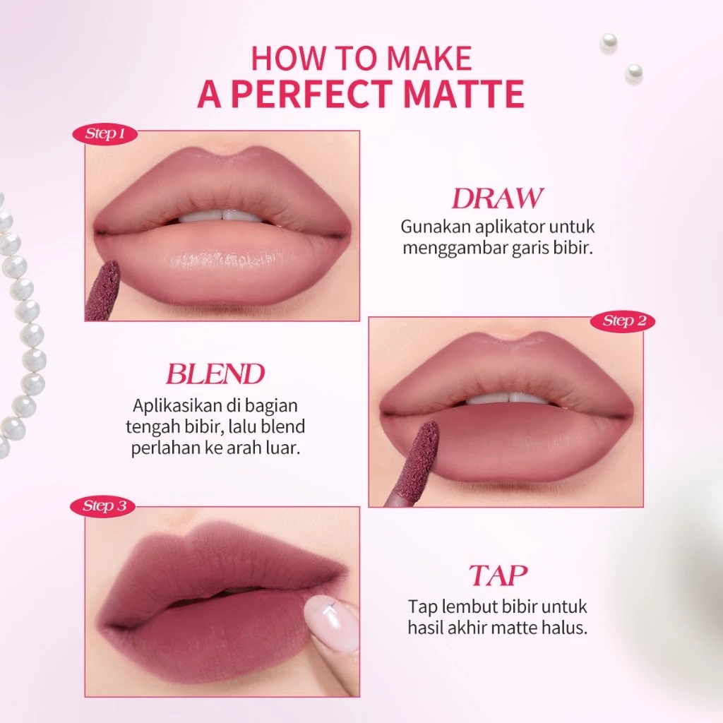 BNB Barenbliss Aura Mood Transferproof Matte Lip Cream 2.5 ml - 018 Misty Dusk