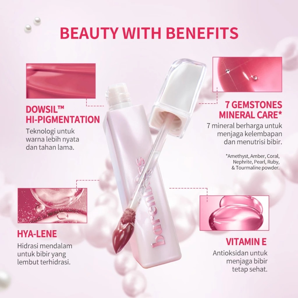 BNB Barenbliss Aura Mood Transferproof Matte Lip Cream 2.5 ml - 606 Enchanting Garden