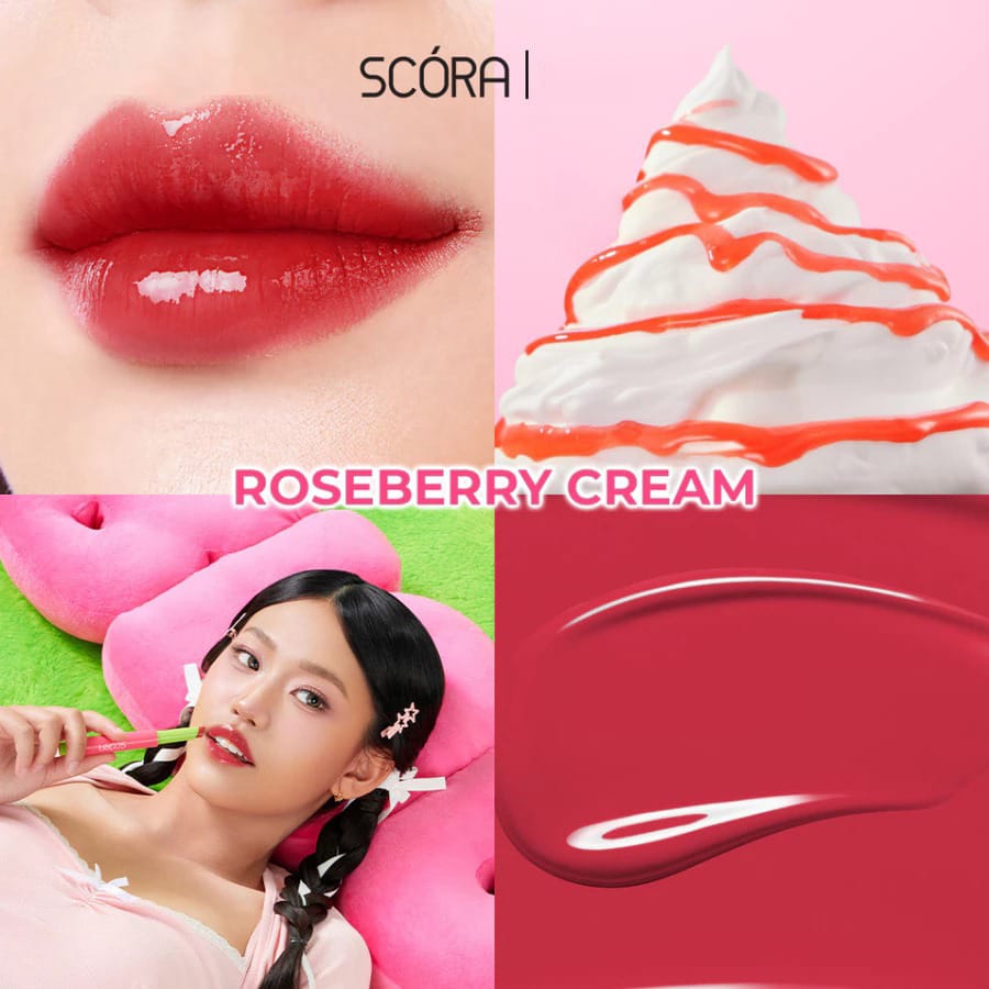 Scora Bloop Pop Gloss Balm 2gr - 03 Roseberry Cream