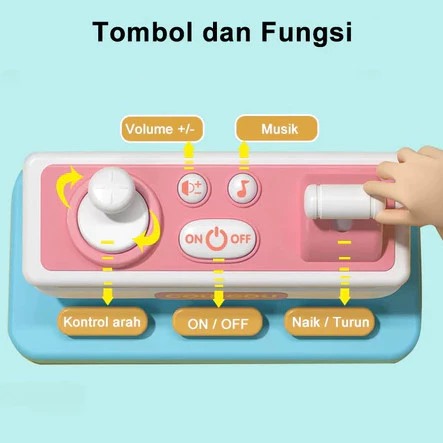Mesin Capit Boneka - PINK (Mainan Capit Boneka Mini)