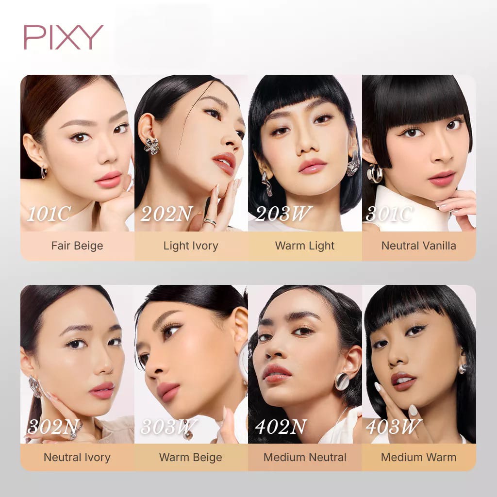 Pixy Fixed Matte Cushion 11gr - 302N Neutral Ivory