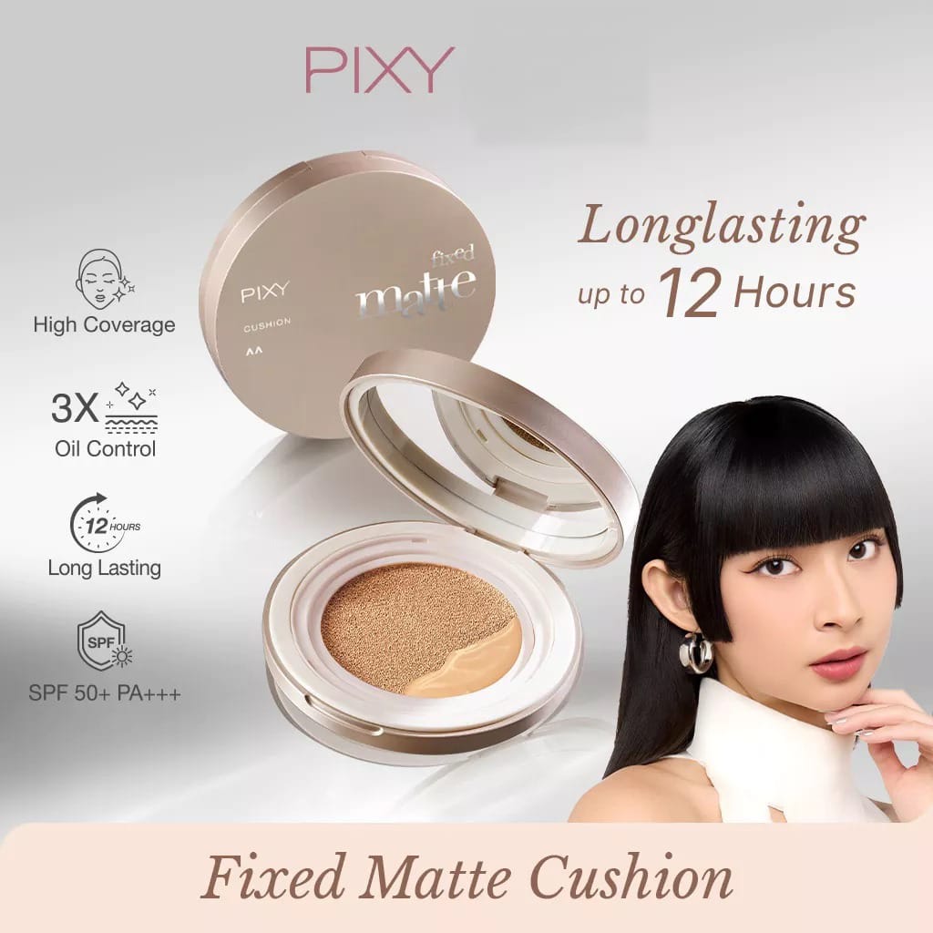 Pixy Fixed Matte Cushion 11gr - 402N Medium Neutral
