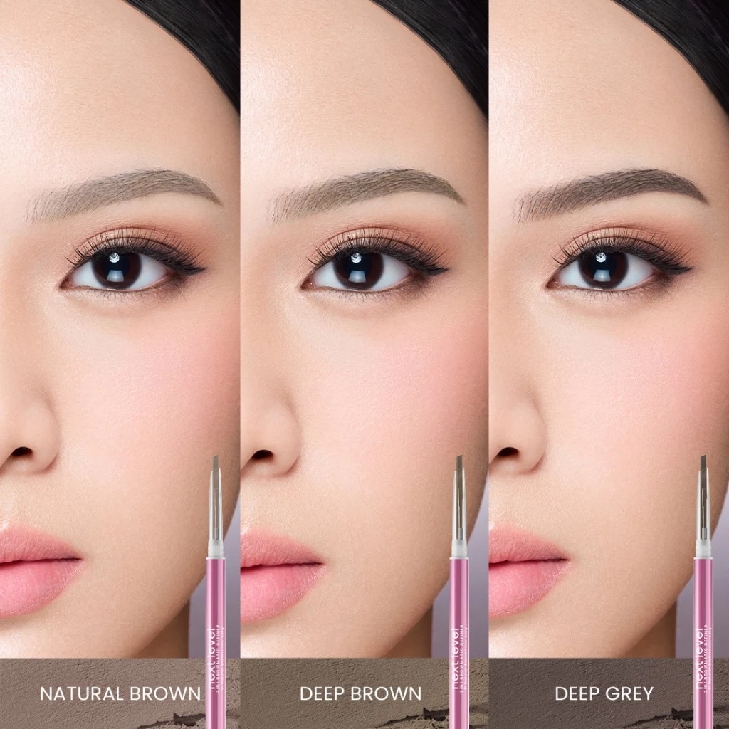 Hanasui Next Level 2in1 Browmatic Definer 0.06gr - 03 Deep Grey
