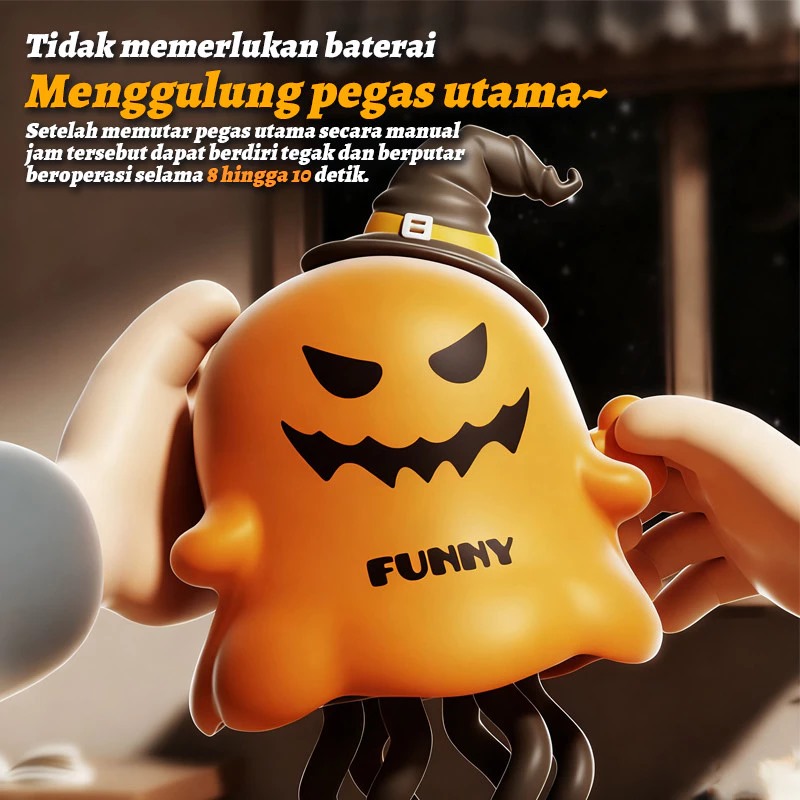 Mainan Ubur - Ubur Bergerak 12cm (FUN CLOUDS) - PUTIH