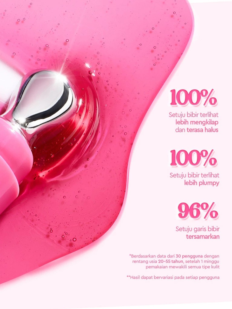 Glad 2 Glow Brightening Lip Serum 7gr - Berry Soda