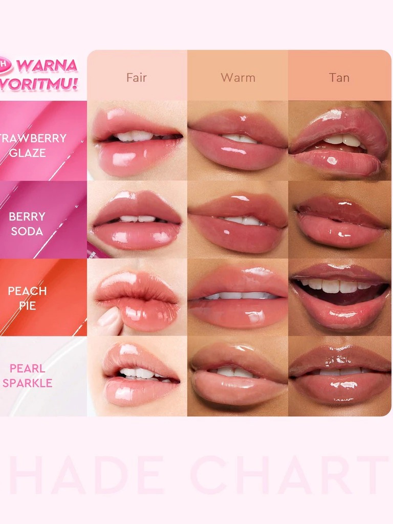 Glad 2 Glow Brightening Lip Serum 7gr - Pearl Sparkle