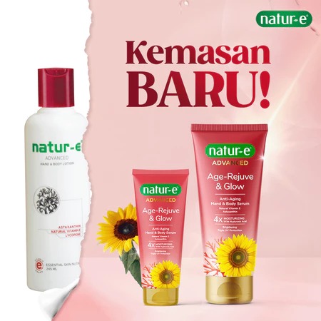 Natur-E Advanced Age-Rejuve & Glow Anti-Aging Hand & Body Serum 180ml