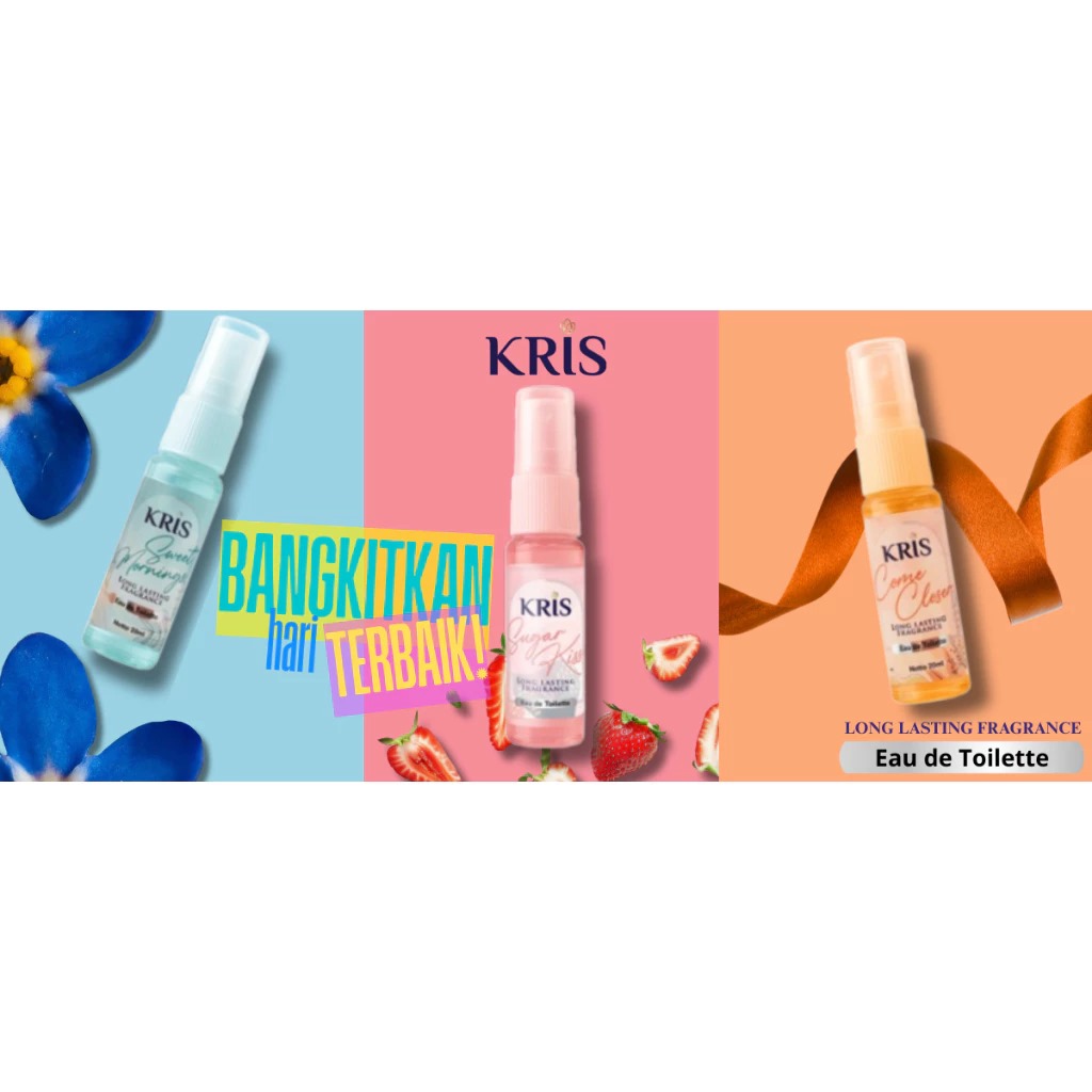 Kris Eau De Toilette Long Lasting Fragrance 20ml - Come Closer