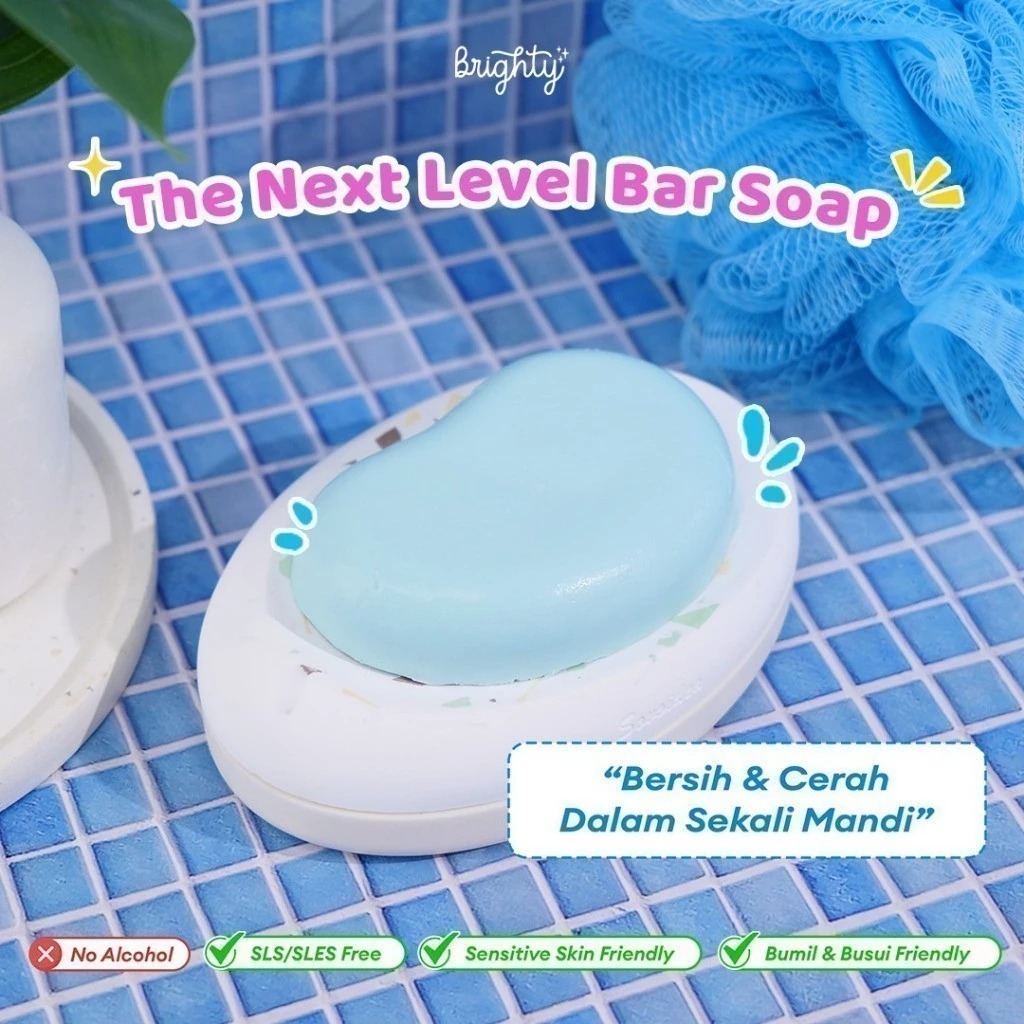 Brighty Glow & Bright Bar Soap 85gr